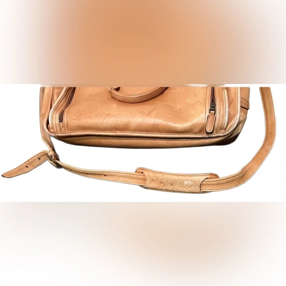 Dorado Leather Men's Shoulder Briefcase/Tote Bag